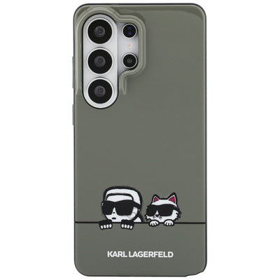 Karl Lagerfeld IML Peekaboo Karl&Choupette MagSafe Case for Samsung Galaxy S26 Ultra - Black