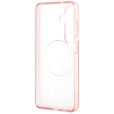 Karl Lagerfeld IML Repeated Choupette MagSafe Case for Samsung Galaxy S26 Plus - Pink