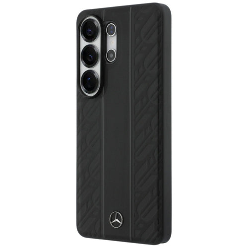 Mercedes Laurel Leaves Vertical Stripes MagSafe Case for Samsung Galaxy S26 Ultra - Black