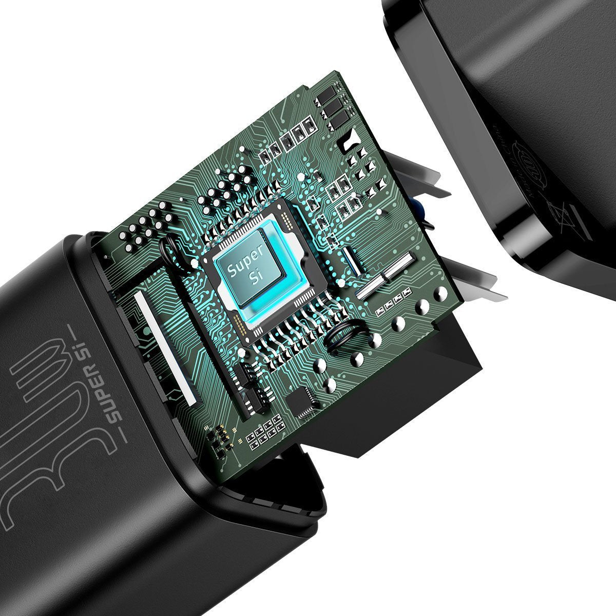 Baseus Super Si Quick Charger 1C 30W (black) - Product Image 7