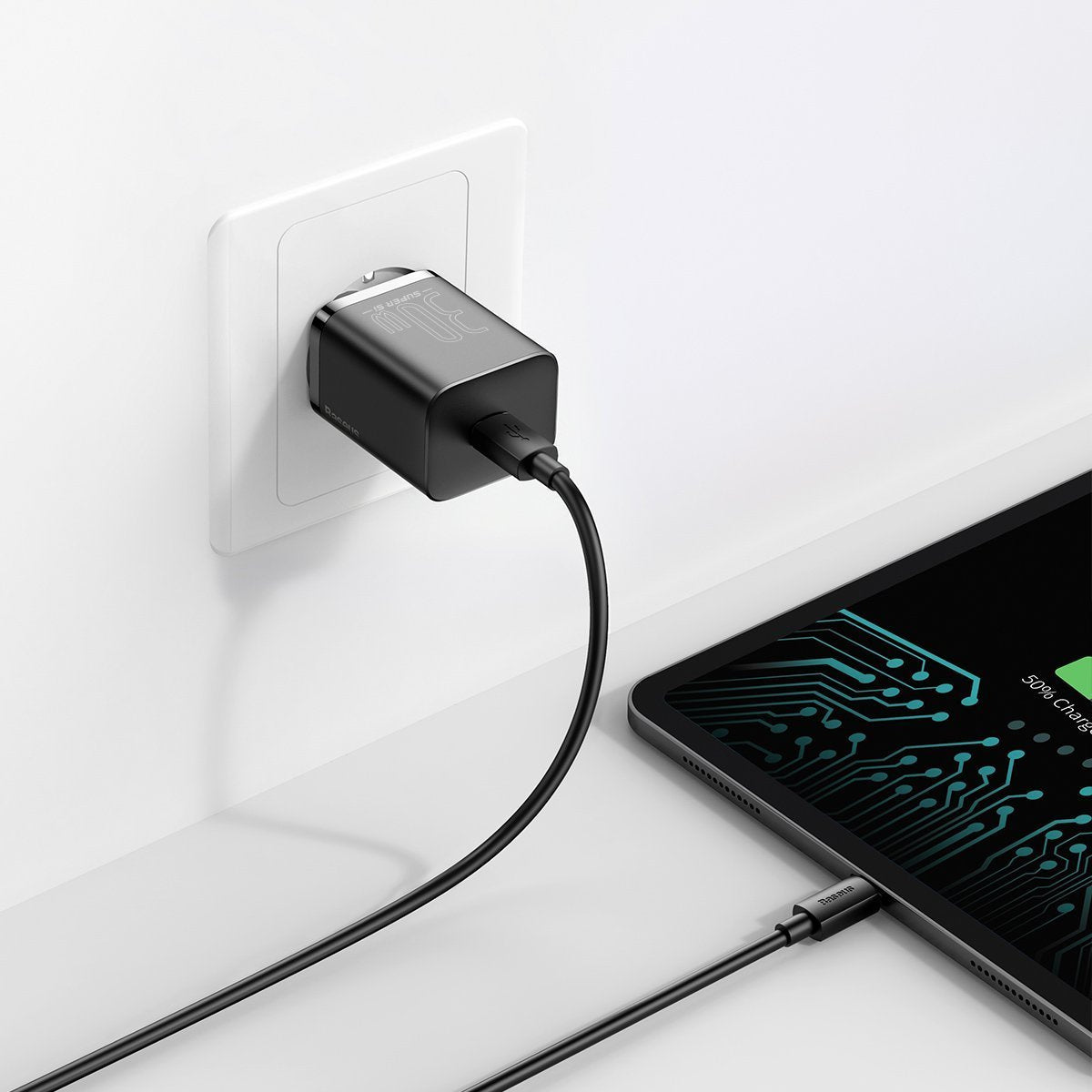 Baseus Super Si Quick Charger 1C 30W (black) - Product Image 8