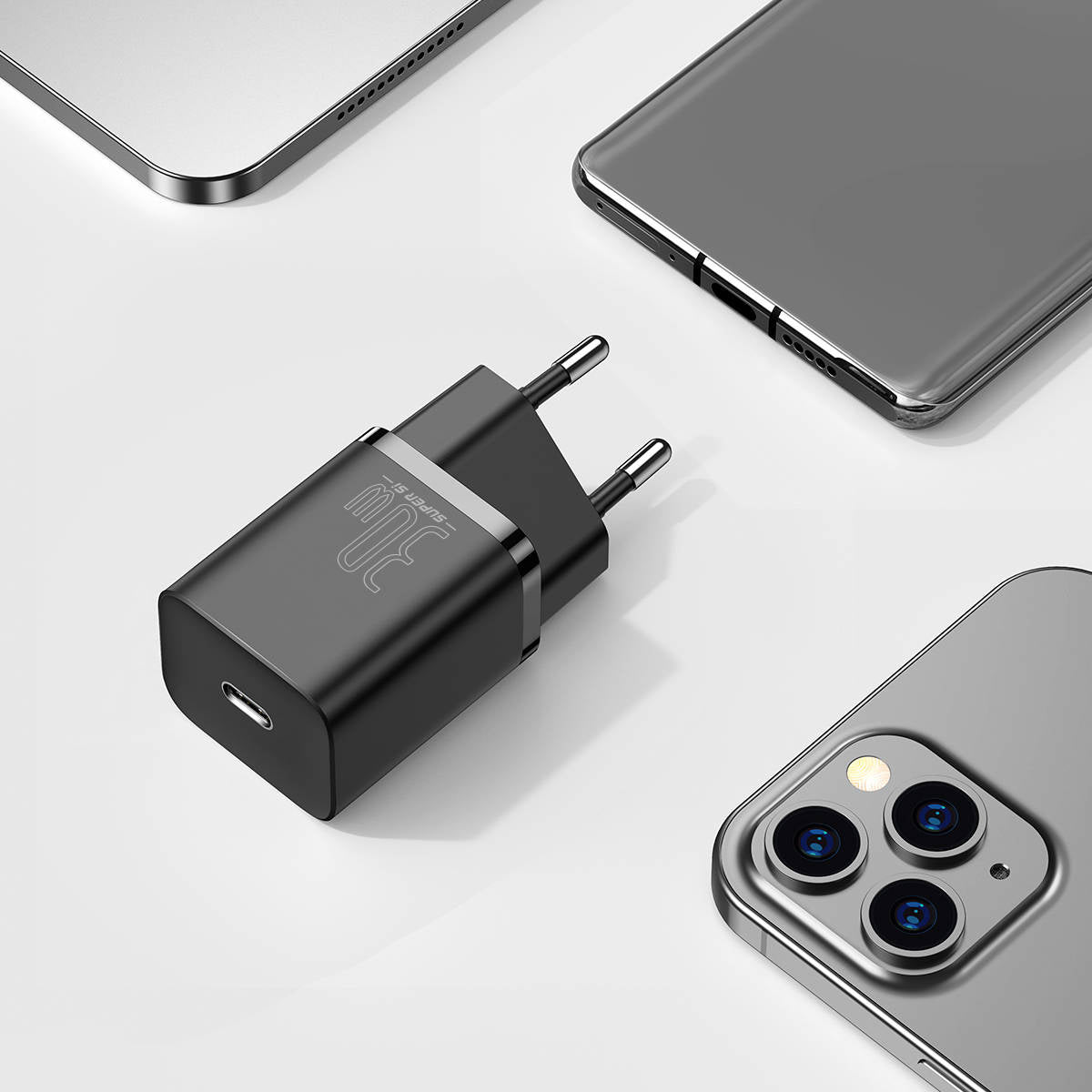 Baseus Super Si Quick Charger 1C 30W (black) - Product Image 9