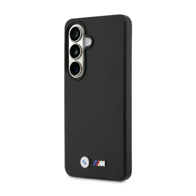 BMW M Metal Logo MagSafe Case for Samsung Galaxy S26 - Black