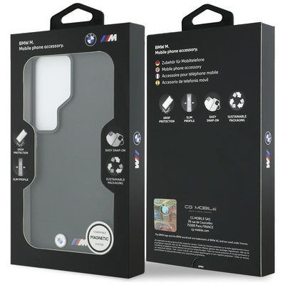 BMW M Metal Logo MagSafe Case for Samsung Galaxy S26 Ultra - Black