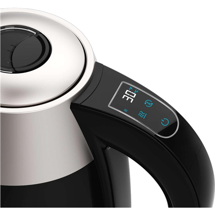 Cecotec Kettle | Thermosense 400 VisionLight | Electric | 2200 W | 1.7 L | Stainless steel | 360° rotational base | Blac