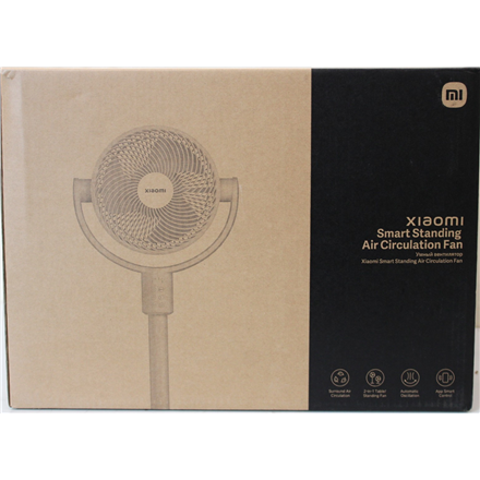 SALE OUT. Smart Standing Air Circulation Fan EU | Stand Fan | Diameter 32 cm | Number of speeds 100 | Oscillation | Whit