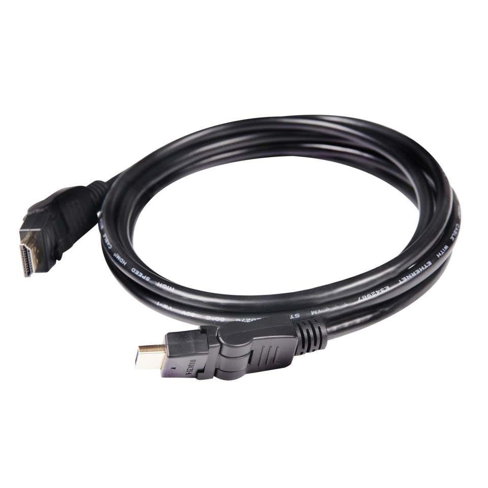 CABLE HDMI TO HDMI 2M/M/M CAC-1360 CLUB3D