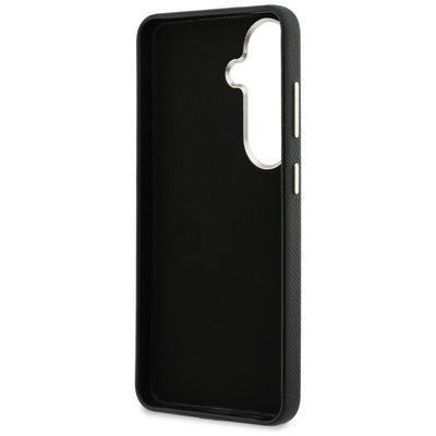 Guess Grained Big 4G Metal Logo case for Samsung Galaxy S26+ - black