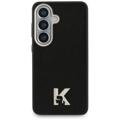 Karl Lagerfeld K Metal Logo MagSafe Case for Samsung Galaxy S26 - Black