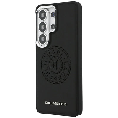 Karl Lagerfeld Perforated KL MagSafe Case for Samsung Galaxy S26 Ultra - Black