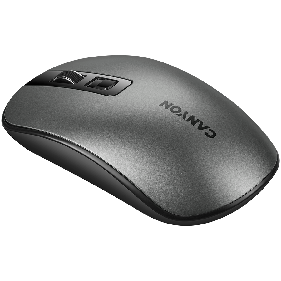 CANYON MW-18, 2.4GHz Wireless Rechargeable Mouse with Pixart sensor, 4keys, Silent switch for right/left keys,DPI: 800/1200/1
