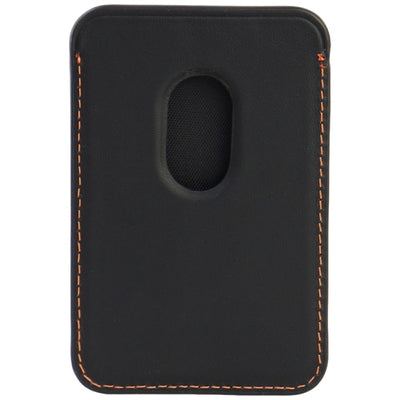 Lamborghini Urus D8 Genuine Leather MagSafe Magnetic Phone Wallet - Black and Red — Audi