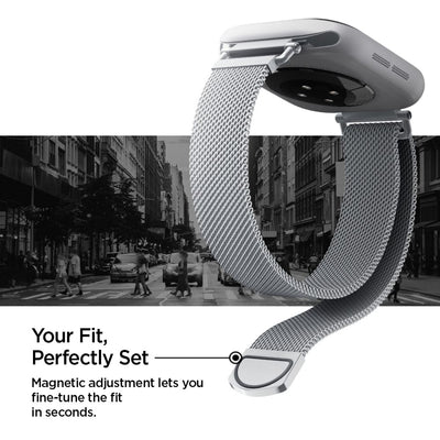 Spigen WBM4 Strap for Apple Watch (40 / 41 / 42 mm) - Silver