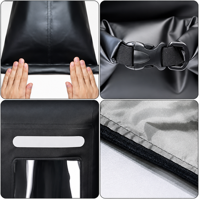 WNA-15L waterproof bag for a 15 l sup kayak with an RFID blocking divider - black — Hurtel