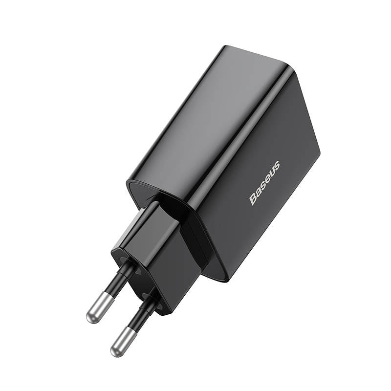 Baseus Speed Mini Quick Charger, USB-C, PD, 3A, 20W (black) - Product Image 3