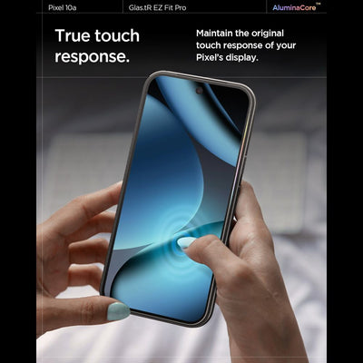 Spigen Glas.tR EZ Fit Pro 2-Pack Tempered Glass Screen Protector for Google Pixel 10A