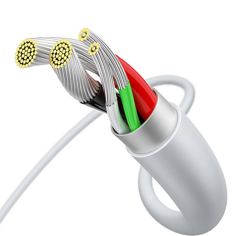 Baseus Superior Series Cable USB to micro USB, 2A, 1m (white) - Product Image 5