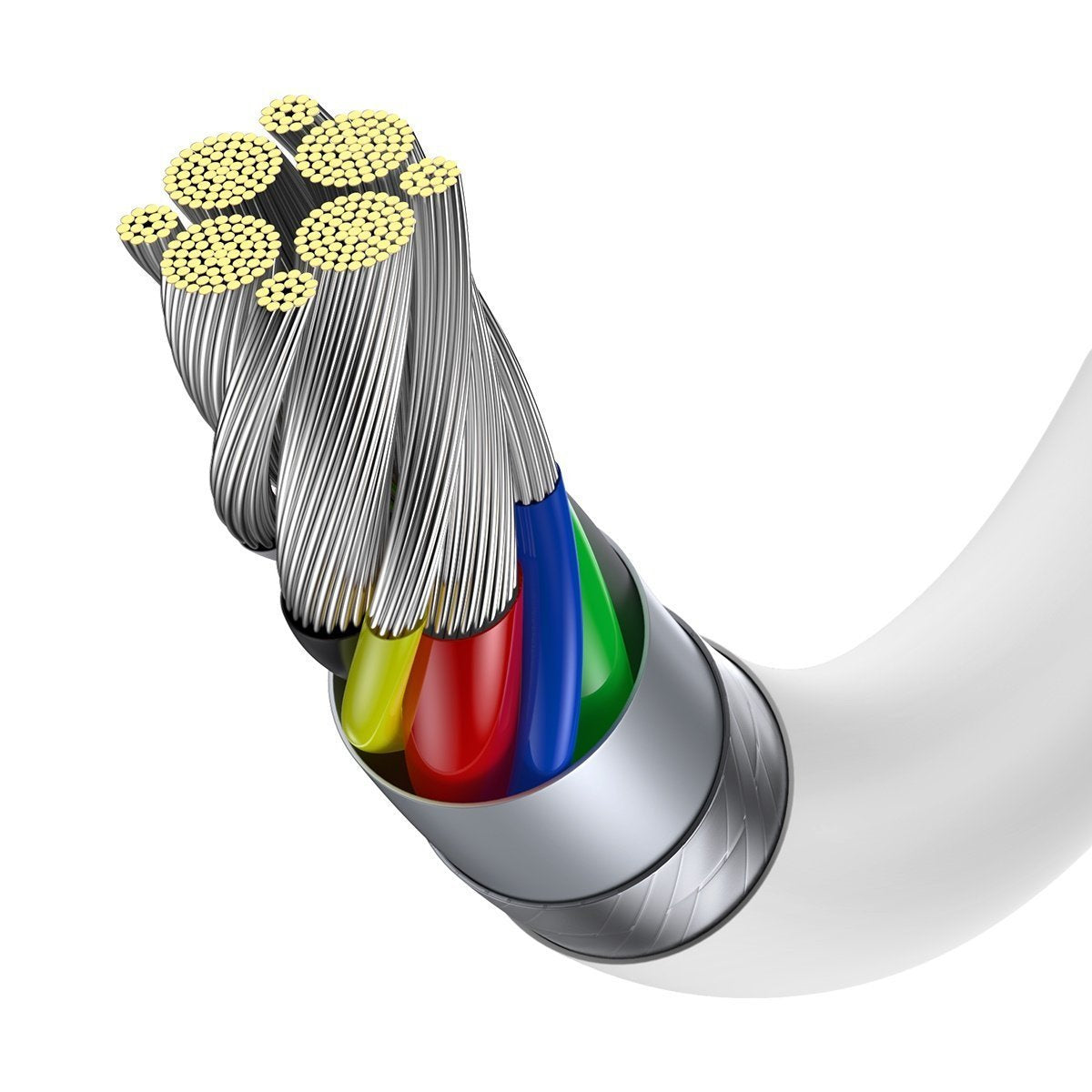 Baseus Superior Series Cable USB-C to USB-C, 100W, 1m (white) - Product Image 5