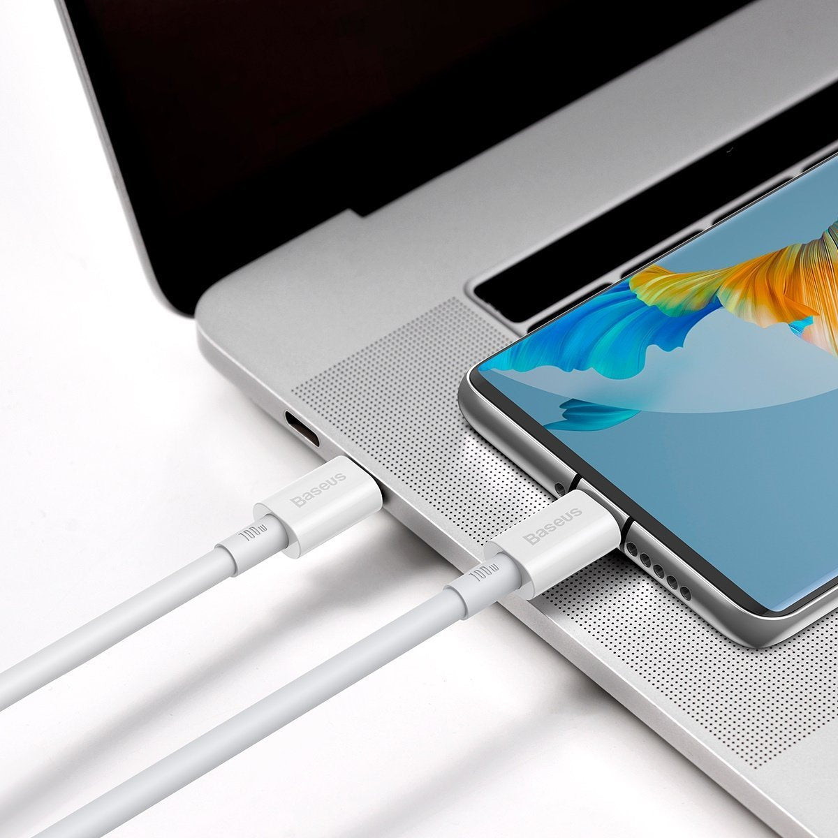 Baseus Superior Series Cable USB-C to USB-C, 100W, 1m (white) - Product Image 7
