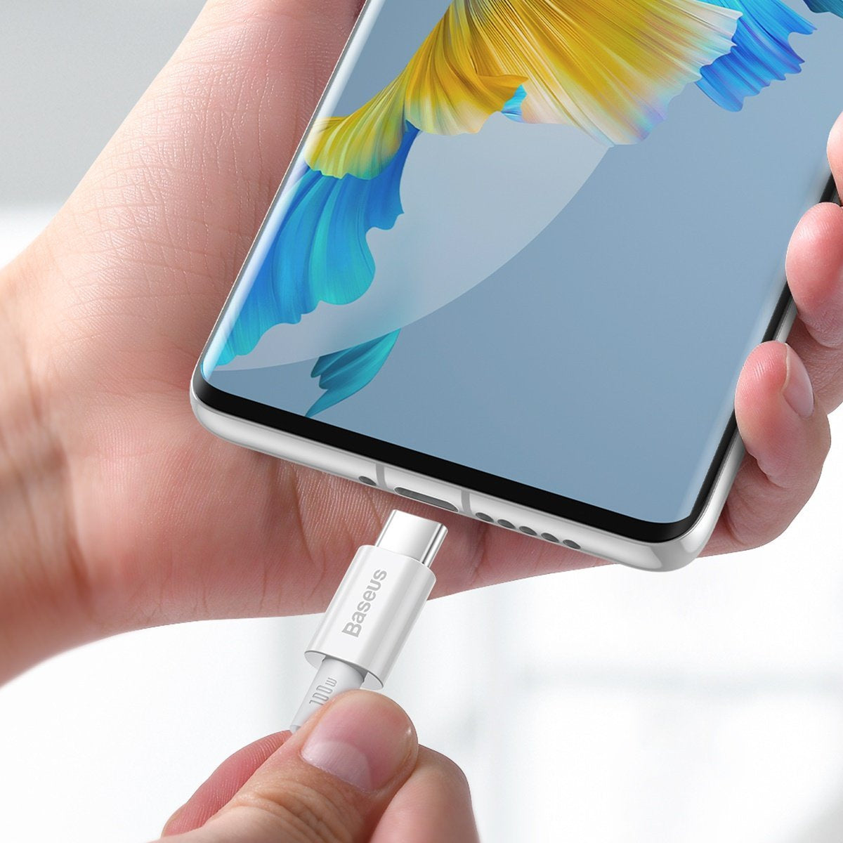 Baseus Superior Series Cable USB-C to USB-C, 100W, 1m (white) - Product Image 8