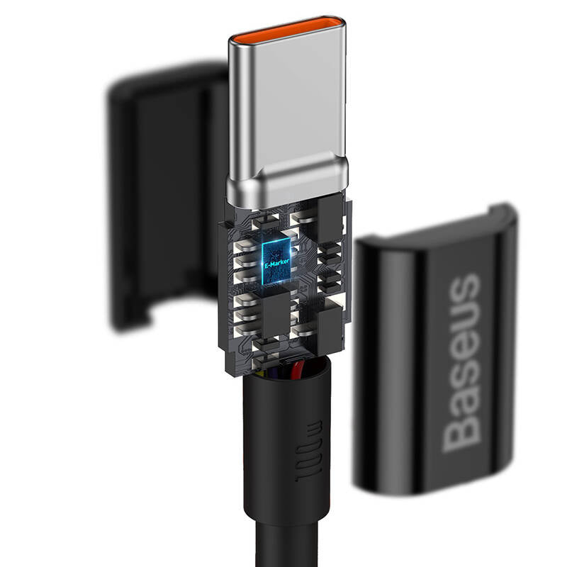Baseus Superior Series Cable USB-C to USB-C, 100W, 2m (black) - Product Image 3
