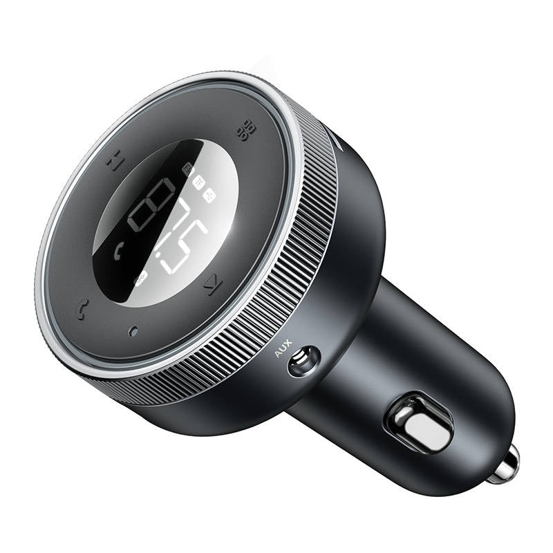 Baseus Enjoy Car Wireless MP3 Charger, Bluetooth 5.0, microSD, AUX (black) - Product Image 6