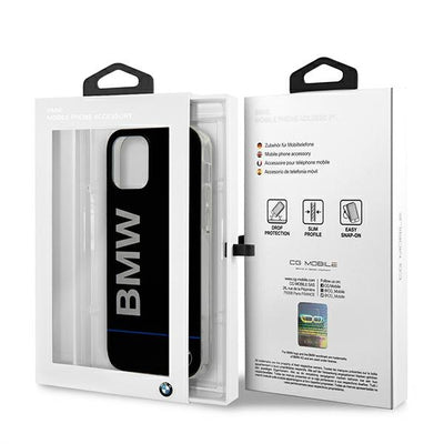 BMW Hardcase Signature Printed Logo Case for iPhone 12 / 12 Pro - Black