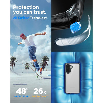 Spigen Ultra Hybrid Case for Samsung Galaxy A57 5G - Transparent