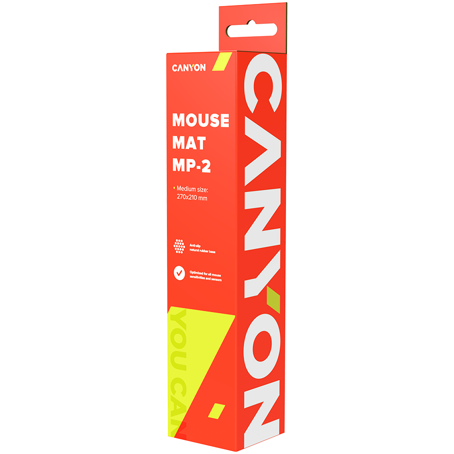 CANYON pad MP-2 270x210mm Black