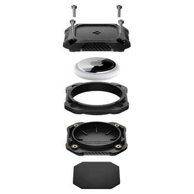 Spigen Tough Armor 4-Pack Case for Apple AirTag 1/2 - Black
