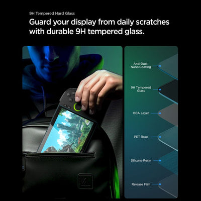 Spigen Glas.tR Slim Tempered Glass 2-Pack for ROG Xbox Ally X (2024/2025) / ROG Xbox Ally (2025) / ROG Ally (2023) / MSI Claw