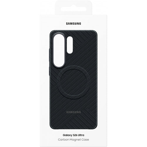 Samsung Carbon Magnet Case for Samsung Galaxy S26 Ultra, MagSafe Compatible - Black
