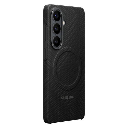 Samsung Carbon Magnet Case for Samsung Galaxy S26+, compatible with MagSafe - black