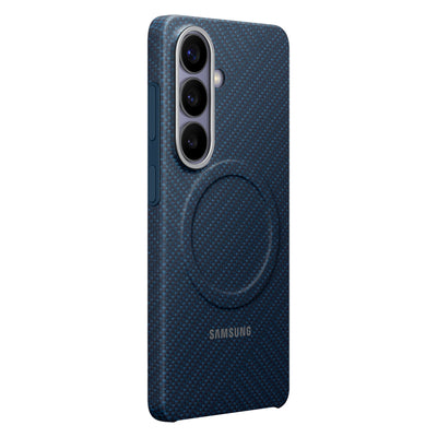 Samsung Carbon Magnet Case for Samsung Galaxy S26, MagSafe Compatible - Blue