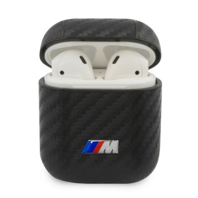 BMW PU Carbon M Collection Case for AirPods 1/2 Cover - Black