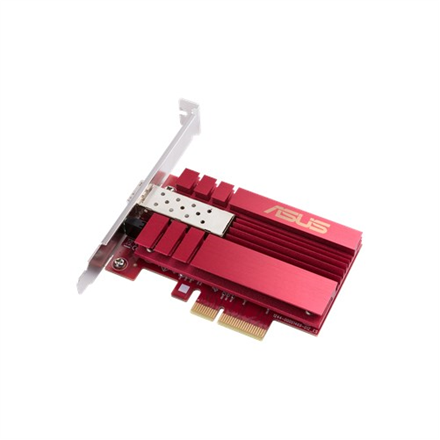 Asus | XG-C100F 10G PCIe Network Adapter; SFP+ port for Optical Fiber Transmission and DAC cable | 10/100/1000/10000 Mbi