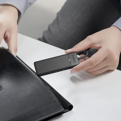 USB-A (female) || USB-C (męski) \ 0.15 m \ Black — Orico
