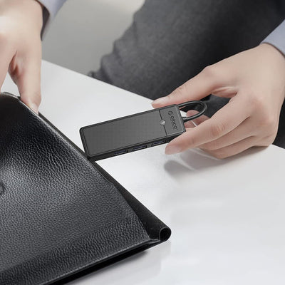 USB-A (female) || SD || microSD || USB-C (męski) \ 1.8 m \ Black — Orico