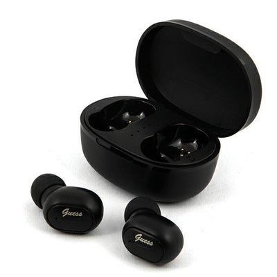 Guess Bluetooth Wireless Headphones GUTWST30BKTWS + Docking Station - Black