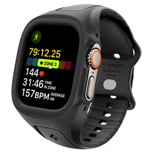 Spigen Liquid Air Pro Strap for Apple Watch Ultra 49mm - Black