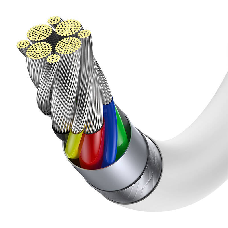 Baseus Superior Series Cable USB-C to USB-C, 100W, 2m (white) - Product Image 4