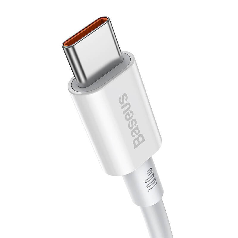 Baseus Superior Series Cable USB-C to USB-C, 100W, 2m (white) - Product Image 5