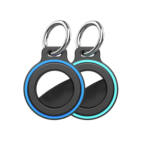 Airtag case with spring buckle, set of 2 - black — Hurtel