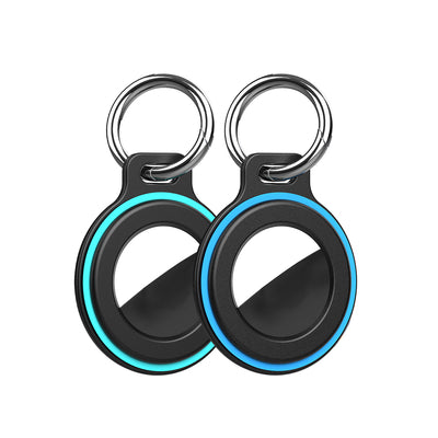 Airtag case with spring buckle, set of 2 - black — Hurtel