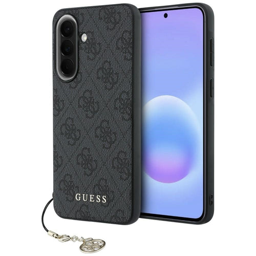 Guess 4G Charm Case for Samsung Galaxy A57 5G - Black
