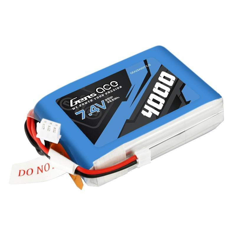 Gens Ace 4000mAh 7.4V 1C LiPo battery - Product Image 2