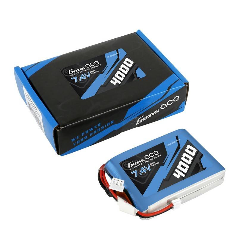Gens Ace 4000mAh 7.4V 1C LiPo battery - Product Image 5