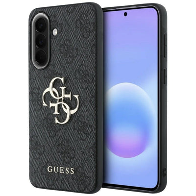 Guess Leather 4G Metal Logo Case for Samsung Galaxy A57 5G - Black
