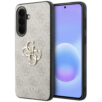 Guess Leather 4G Metal Logo Case for Samsung Galaxy A57 5G - Pink