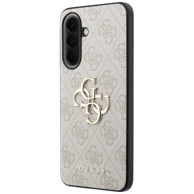 Guess Leather 4G Metal Logo Case for Samsung Galaxy A57 5G - Pink
